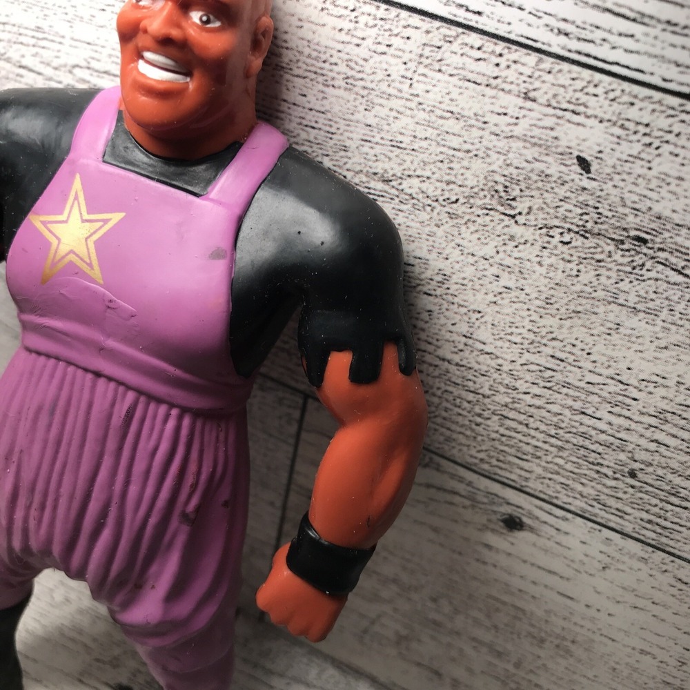 Bend-ems Toy Wrestling Action Figure 1995 Titan WWF Mabel Viscera Bid Daddy - Picture 8 of 9